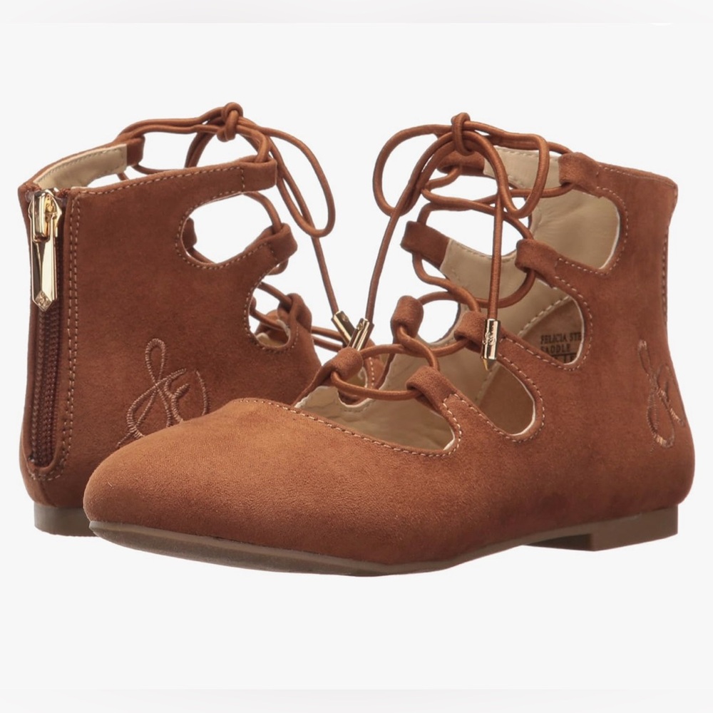 Sam Edelman girl Felicia Stella flats size 5